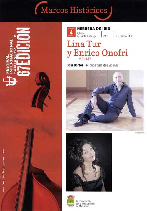 Lina Tur y Enrico Onofri