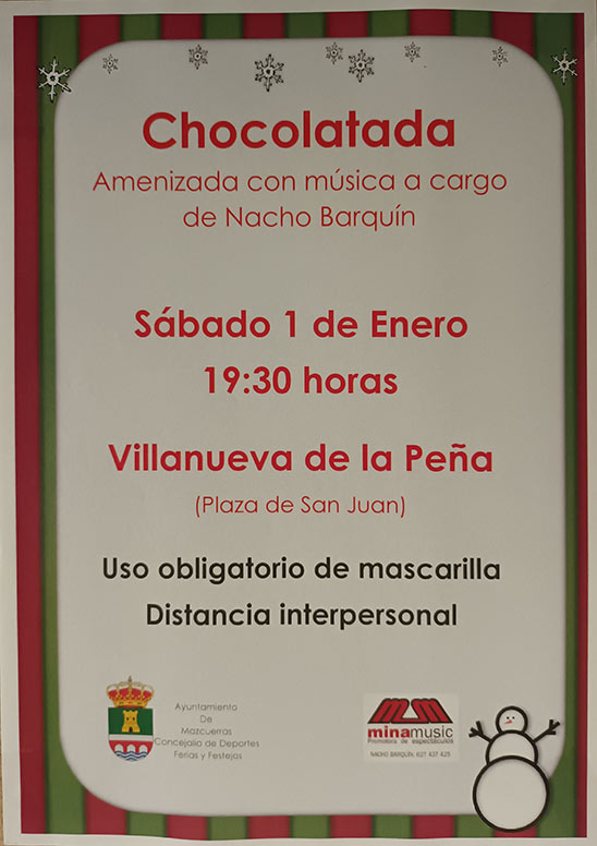 Chocolatada Villanueva de la Peña